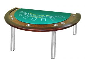 LAS VEGAS - Stół do blackjacka, stud pokera, pokera karaibskiego