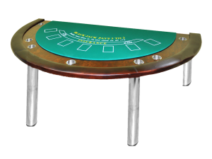 LAS VEGAS - stół do gry w blackjacka